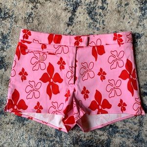 Vintage BEBE floral short shorts